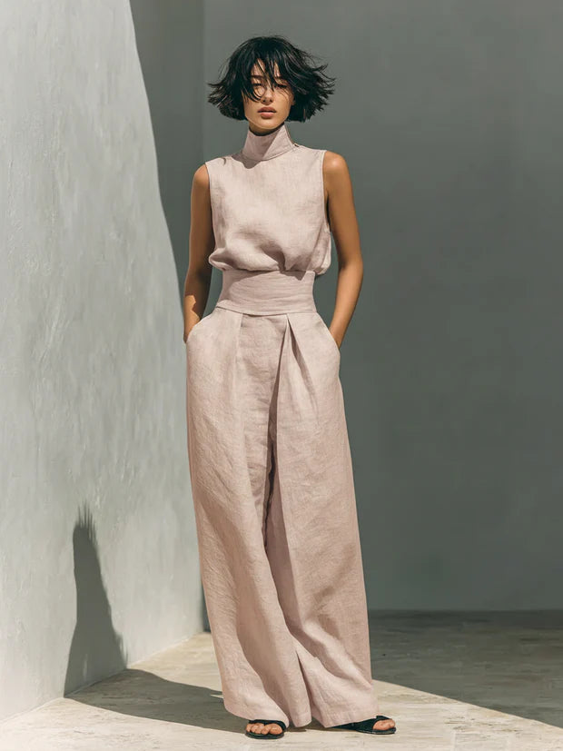 Aurelia Wide Leg Cotton Set