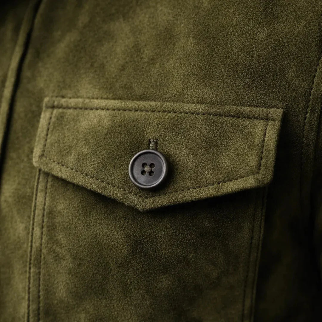 Refined Suede Street Jacket