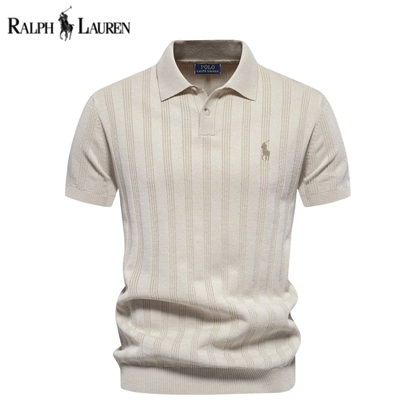 RL Men’s Premium Textured Knit Polo Shirt