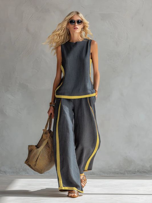 Leila | Premium Cotton-Linen Co-ord