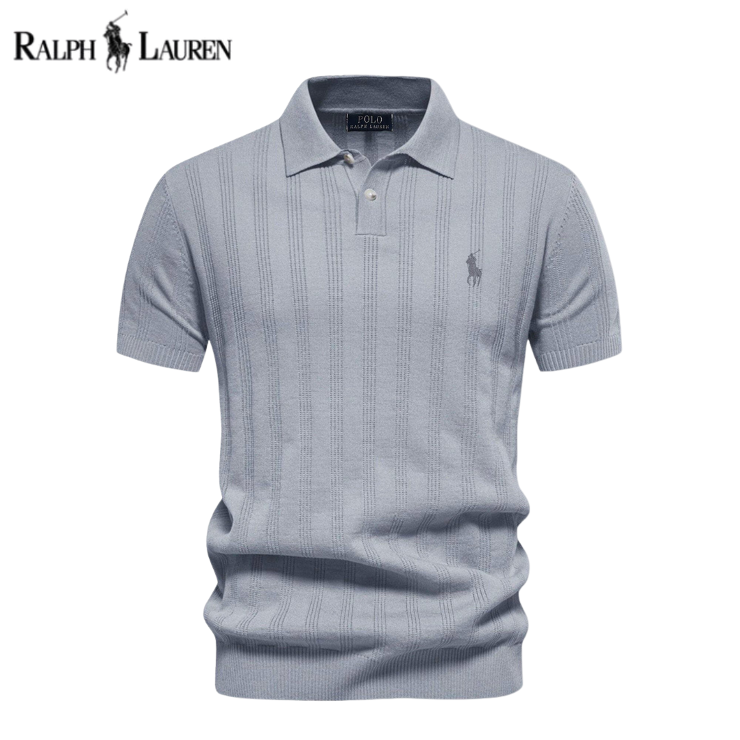 RL Men’s Premium Textured Knit Polo Shirt