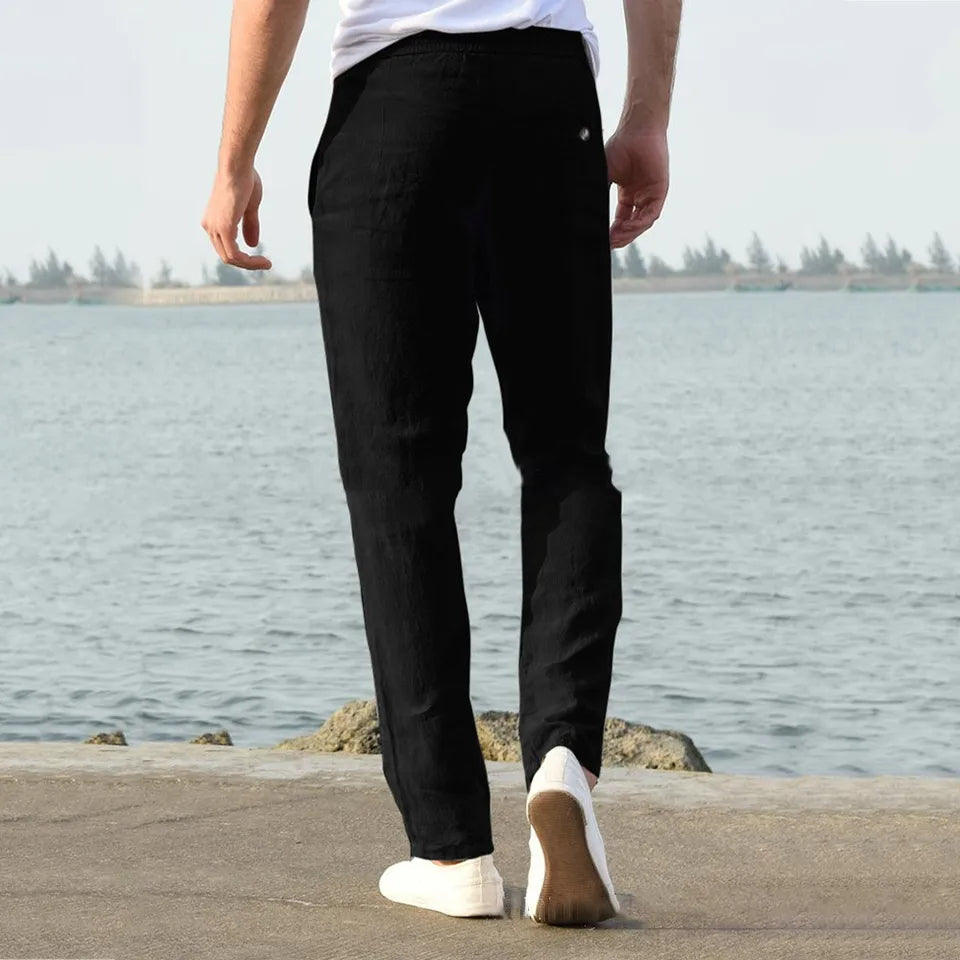 Cotton and Linen Trousers