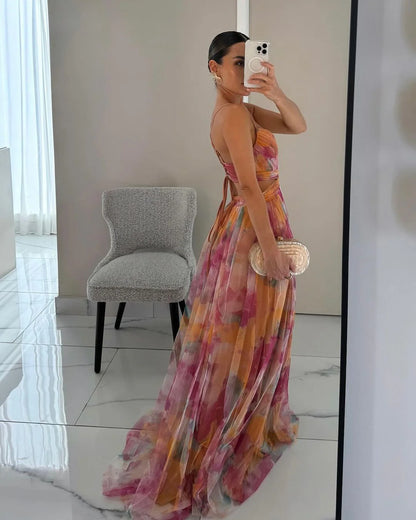 Giselle | Enchanting Floral Maxi Dress