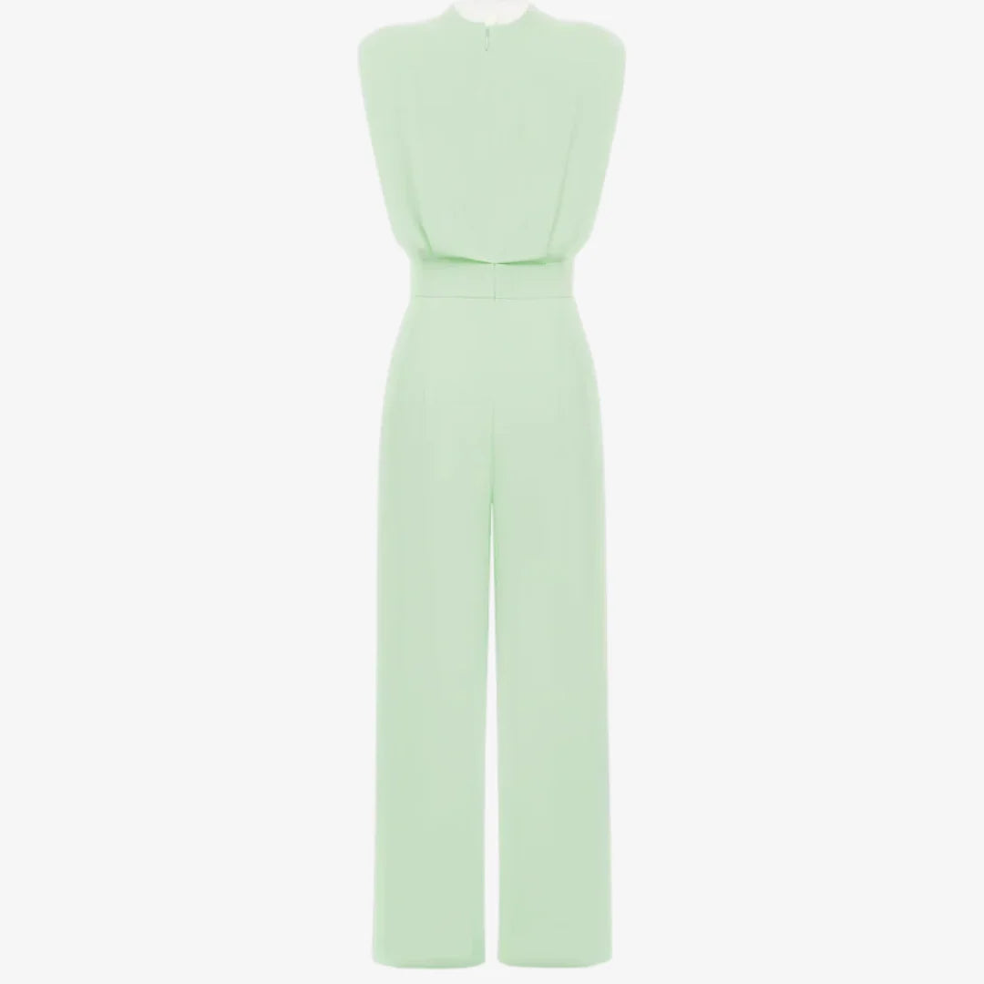 Ariia™ Elegant Belted Jumpsuit