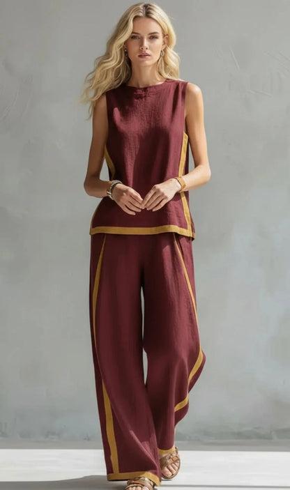 Leila | Premium Cotton-Linen Co-ord