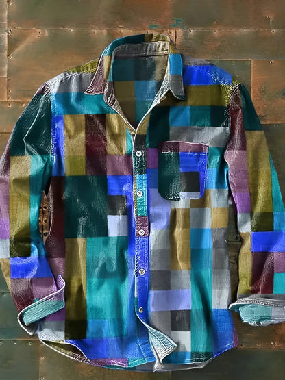 Signature Pattern Mosaic Shirt