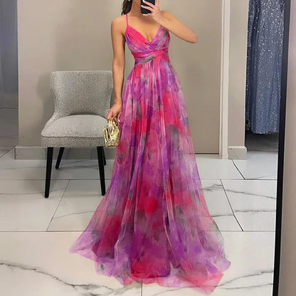Giselle | Enchanting Floral Maxi Dress
