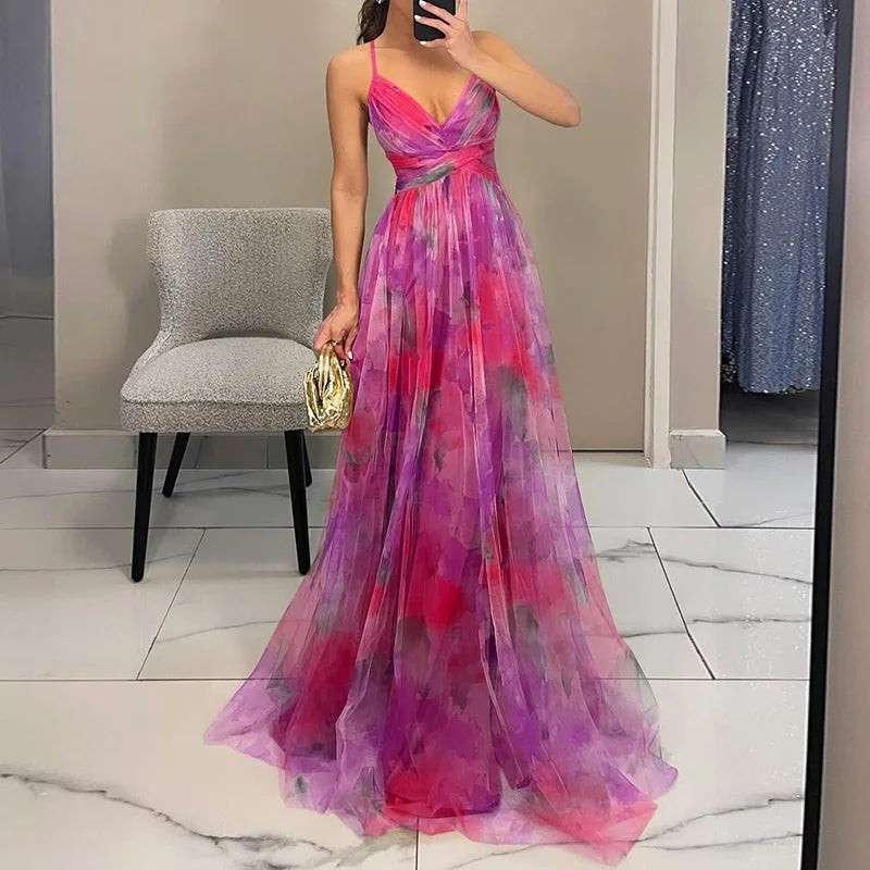 Giselle | Enchanting Floral Maxi Dress