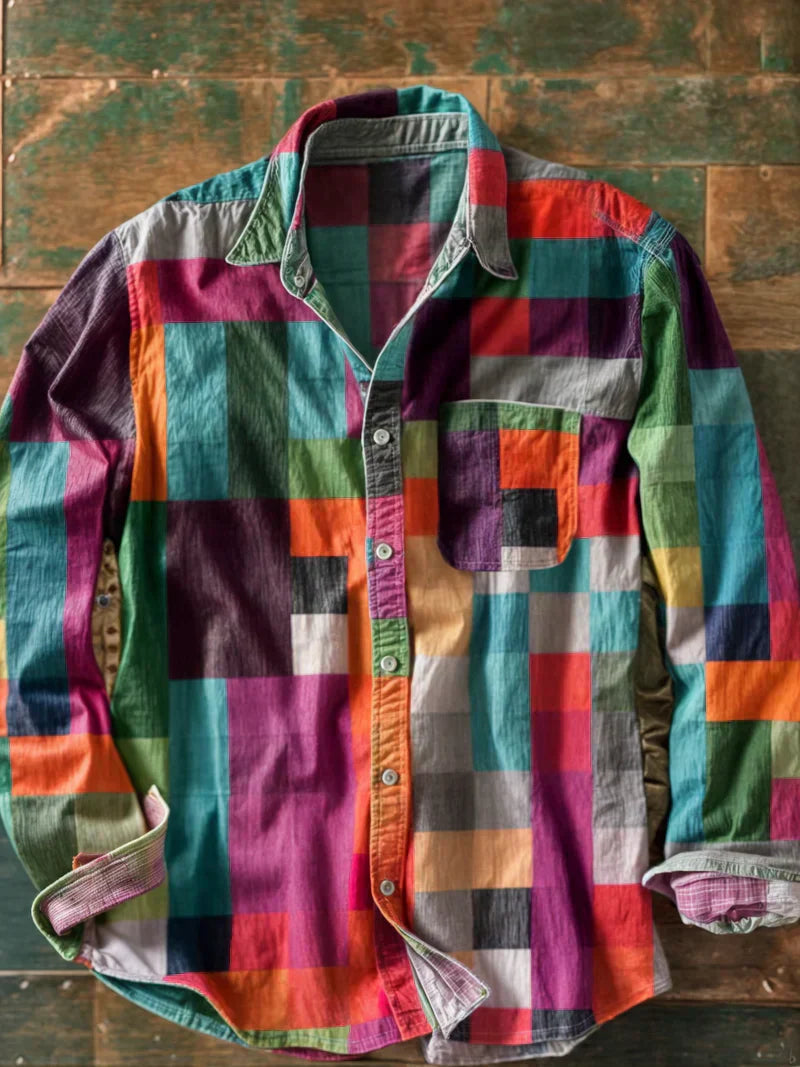 Signature Pattern Mosaic Shirt