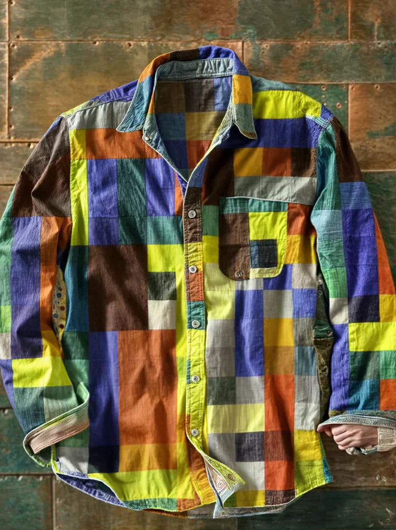 Signature Pattern Mosaic Shirt