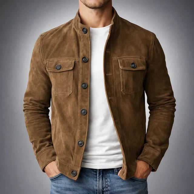 Refined Suede Street Jacket
