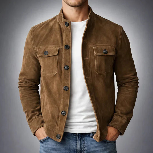 Refined Suede Street Jacket