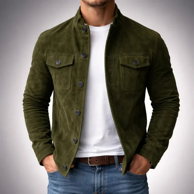 Refined Suede Street Jacket