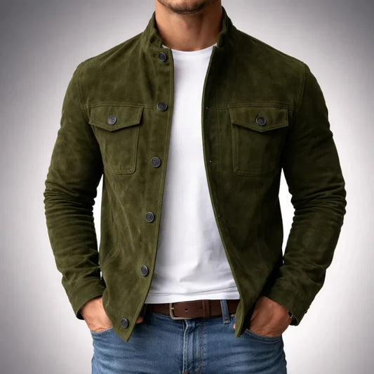 Refined Suede Street Jacket