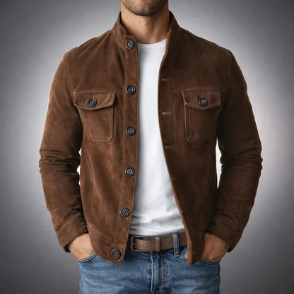 Refined Suede Street Jacket