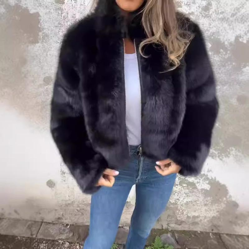 High-neck Casual Jacket